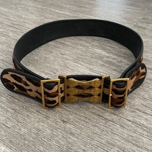 Authentic Fendi Leopard Belt